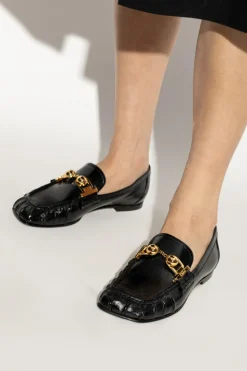 Chloé CZARNY Buty `Miles` typu `loafers`