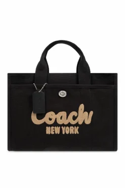 Coach CZARNY Torba typu ‘shopper’ z logo