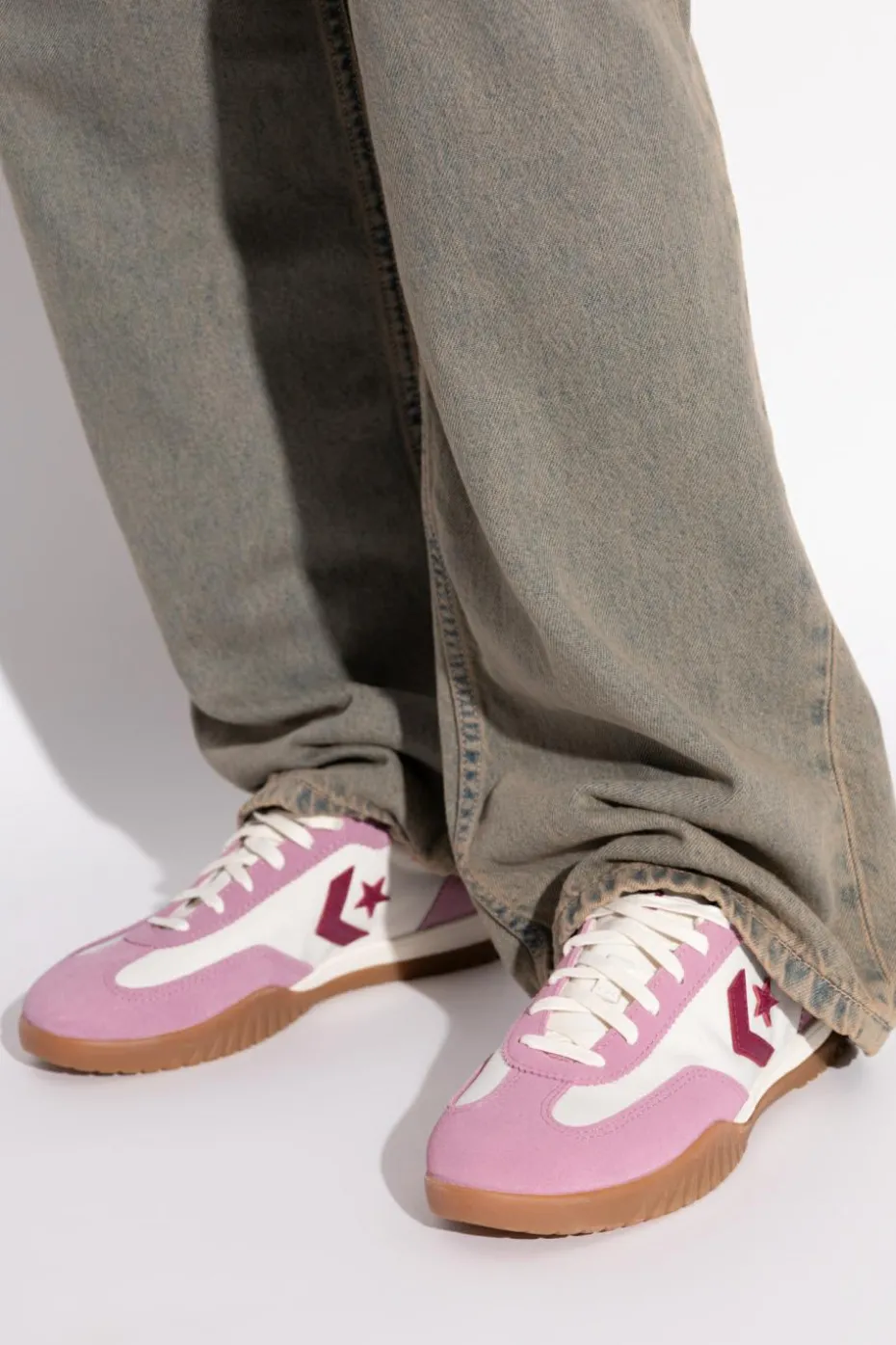 Converse RÓŻOWY Buty sportowe `Run Star Trainer OX`