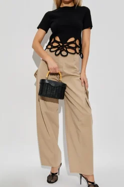 Cult Gaia CZARNY Top `Eres`