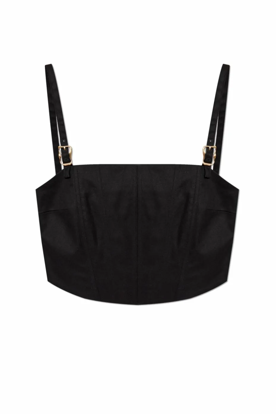 Cult Gaia CZARNY Top `Loren`