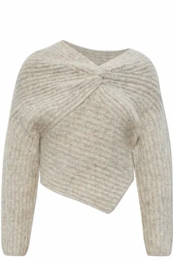 Cult Gaia SZARY Sweter `Lea`