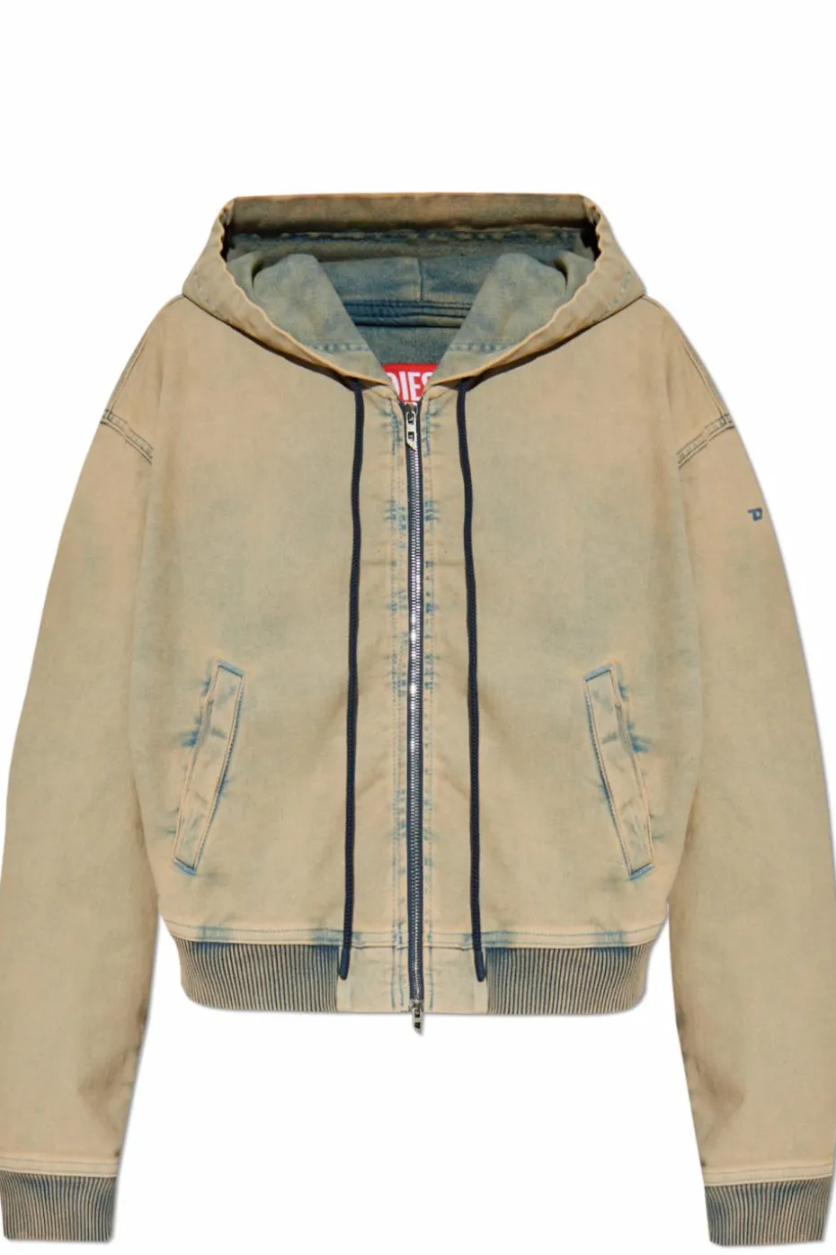 Diesel beżowy Bluza `DE-GIRI-CROP`
