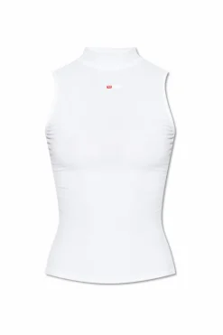 Diesel BIAŁY Top `T-MOKKY-SL-MICRODIV`