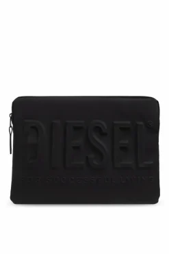 Diesel CZARNY Etui `3D BISCOTTO LAPTOP SLEEVE` na laptop 14"