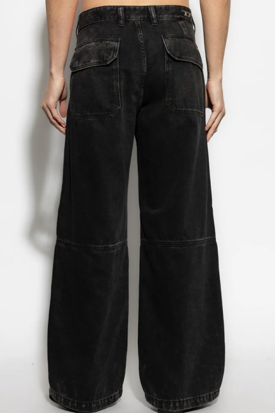 Diesel CZARNY Jeansy `D-SHIFT`