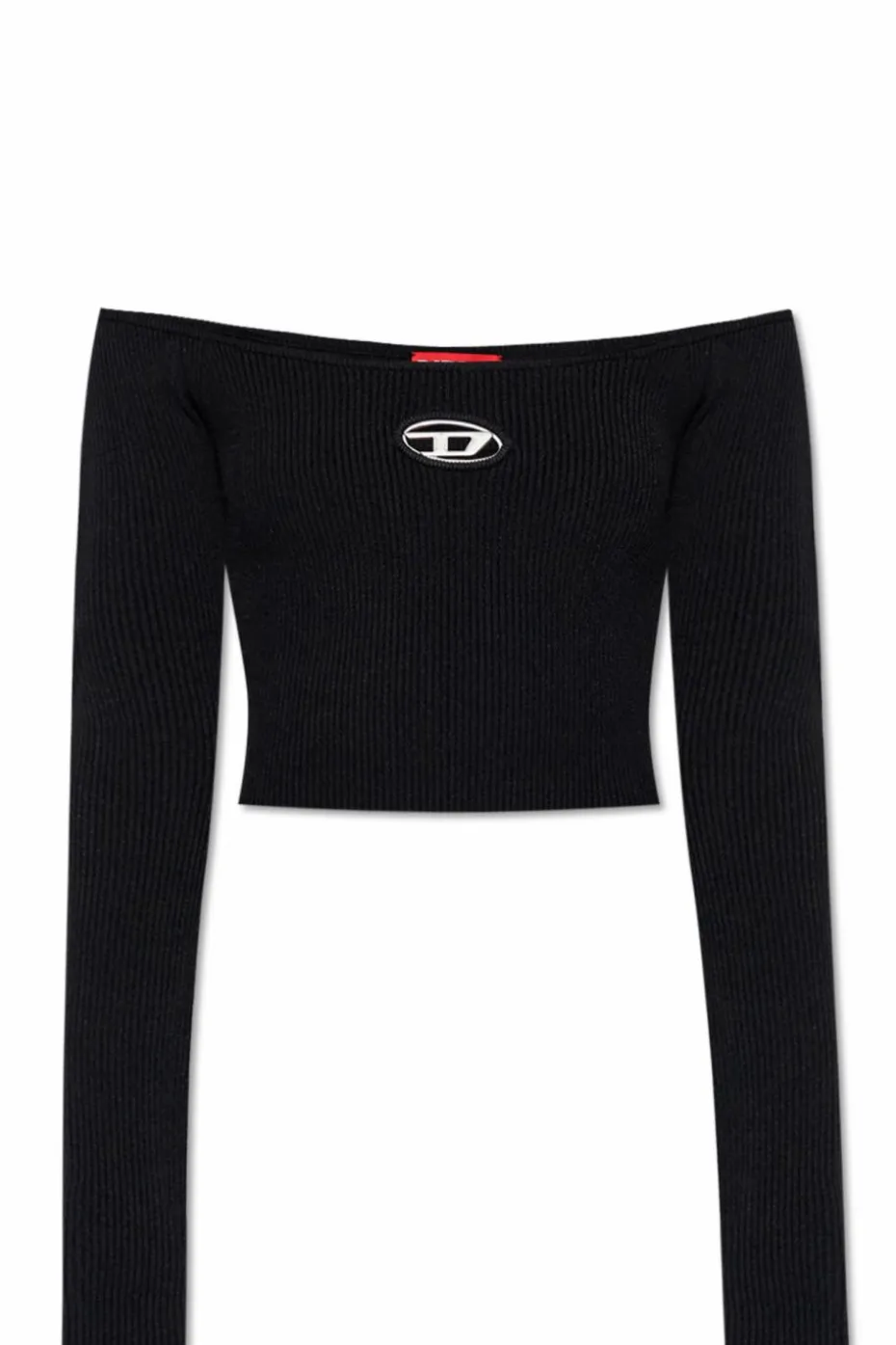 Diesel CZARNY Sweter `M-VERA-LS`