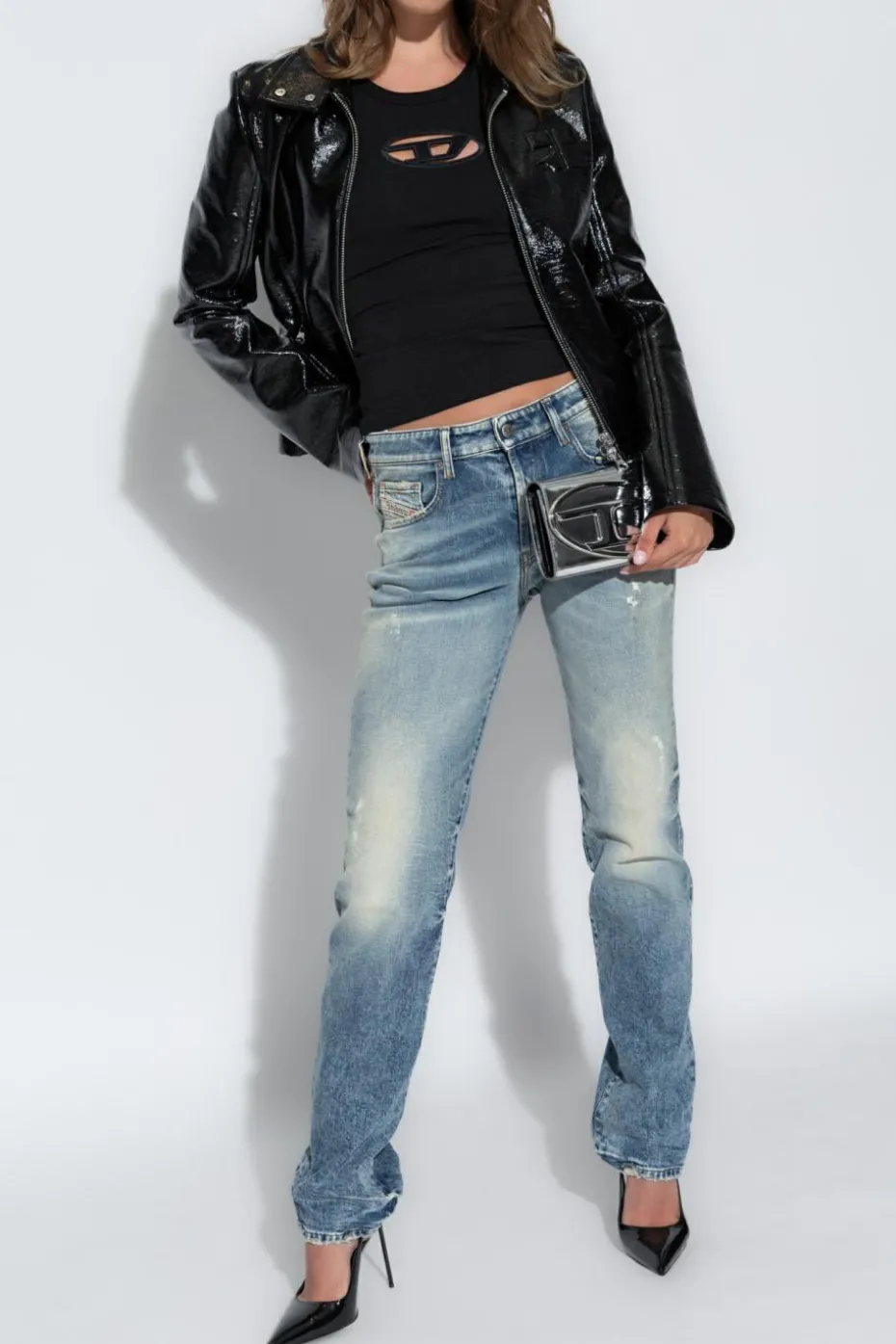 Diesel CZARNY Top `T-LYNYS-OD`