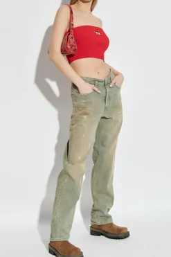 Diesel CZERWONY Top `M-CLARKSVILLEX`
