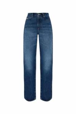 Diesel GRANATOWY Jeansy `1971 D-SENT`