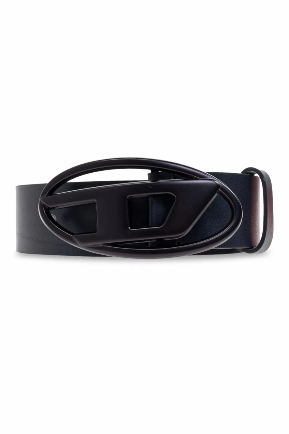 Diesel GRANATOWY Pasek `OVAL D LOGO B`
