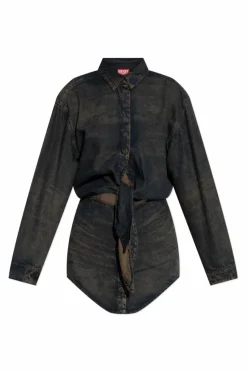 Diesel GRANATOWY Sukienka `DE-SUSAN-S`