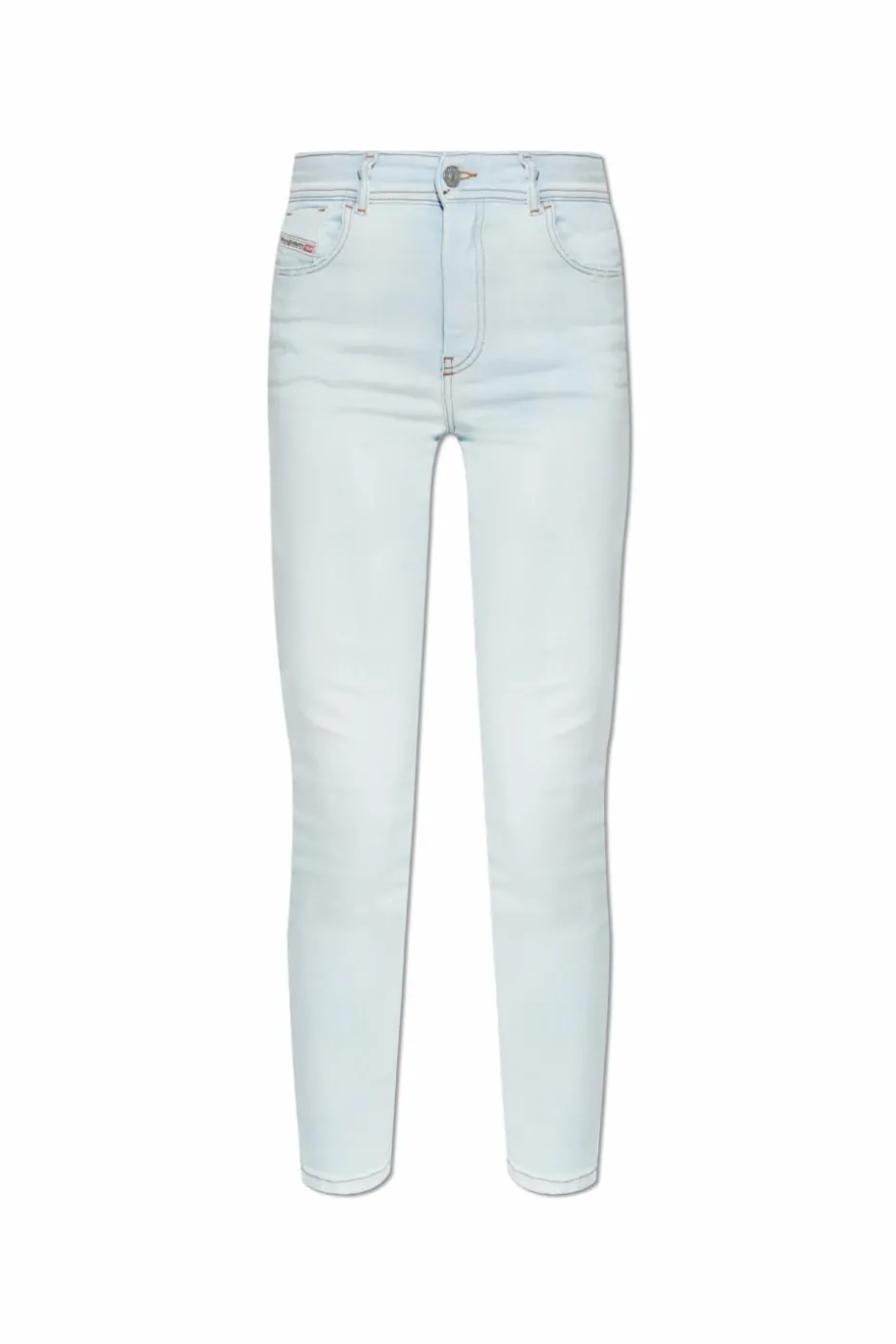 Diesel jasnoniebieski Jeansy `1984 SLANDY-HIGH` typu `super skinny`