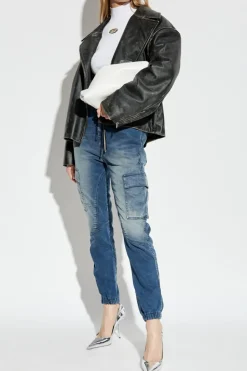 Diesel NIEBIESKI Jeansy `2051 D-URSY`