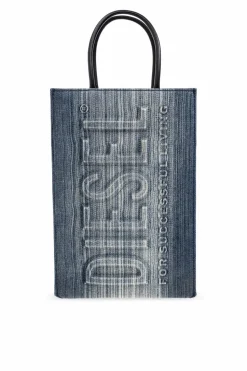 Diesel NIEBIESKI Torba do ręki `LES SHOPPERS`