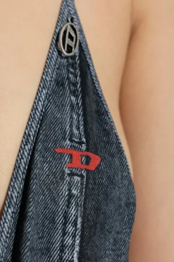 Diesel SZARY Jednoczęściowy kostium kąpielowy KINSLEY-DNM`