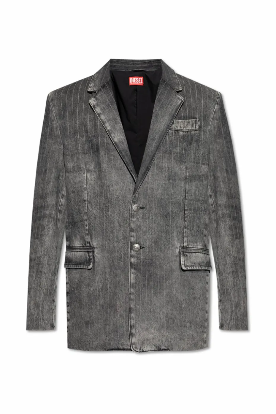 Diesel SZARY Marynarka jeansowa `D-REGER-S`