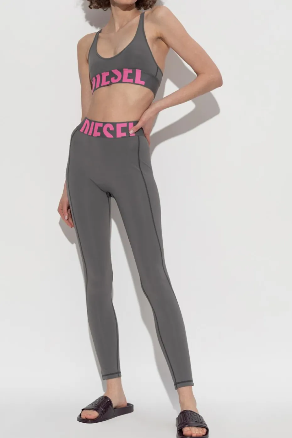 Diesel SZARY TOp `ALLISON-D-POP`