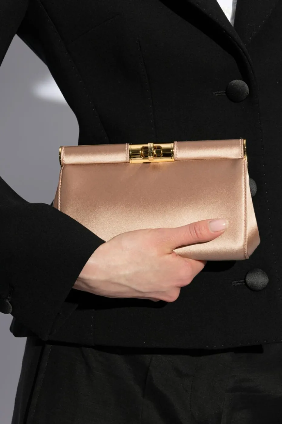 Dolce & Gabbana beżowy Kopertówka ‘Marlene Small’