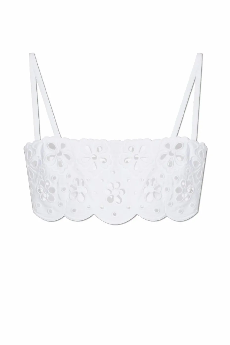 Dolce & Gabbana BIAŁY Ażurowy top