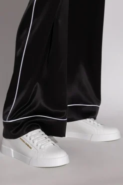 Dolce & Gabbana BIAŁY Buty sportowe z aplikacją