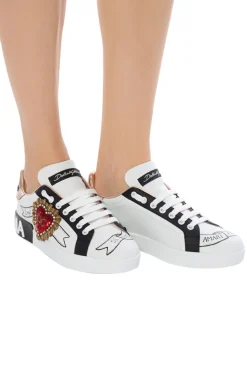 Dolce & Gabbana BIAŁY Buty sportowe z logo
