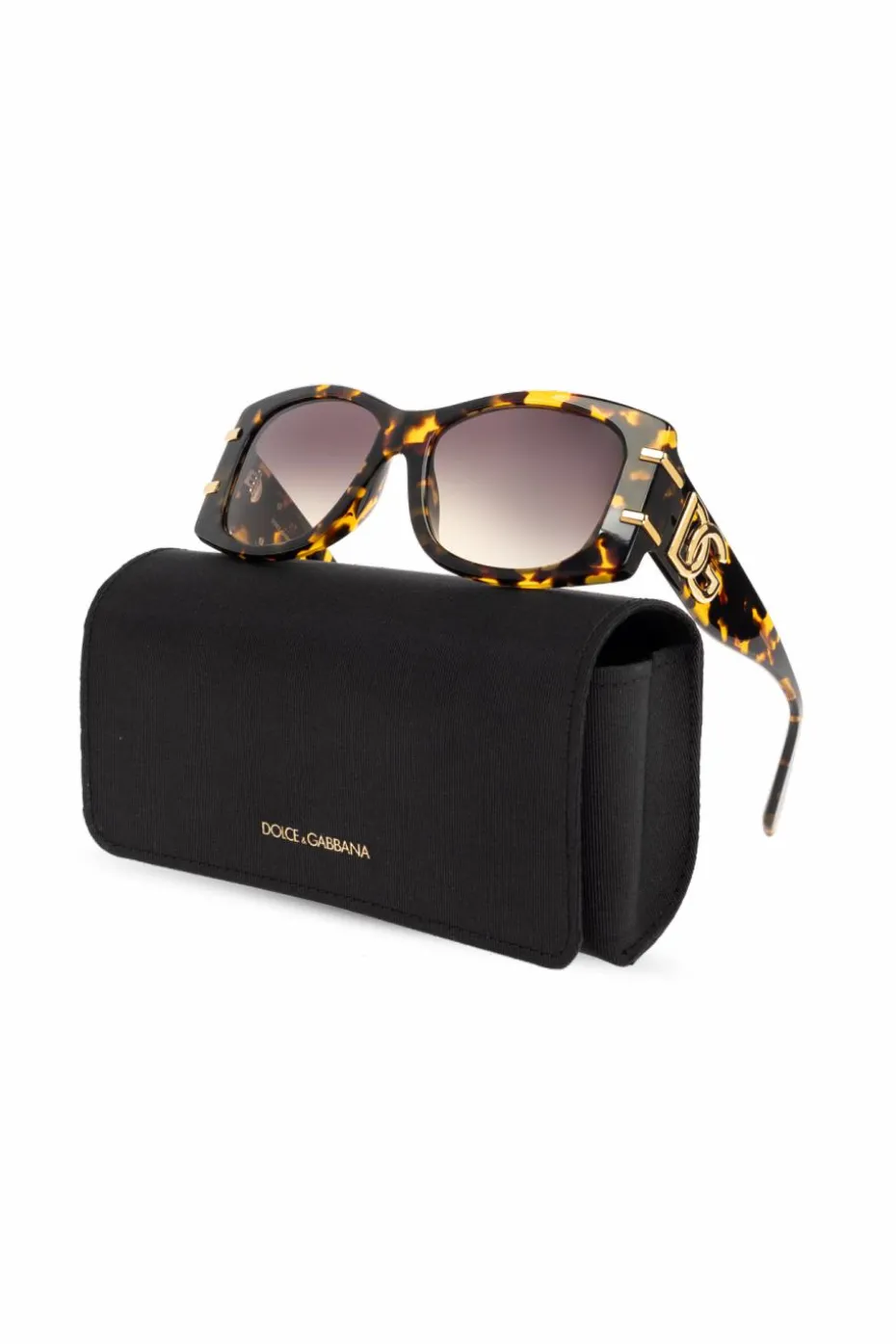Dolce & Gabbana BRĄZOWY Okulary przeciwsłoneczne