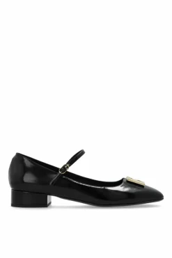 Dolce & Gabbana CZARNY Baleriny na obcasie `Mary Jane`