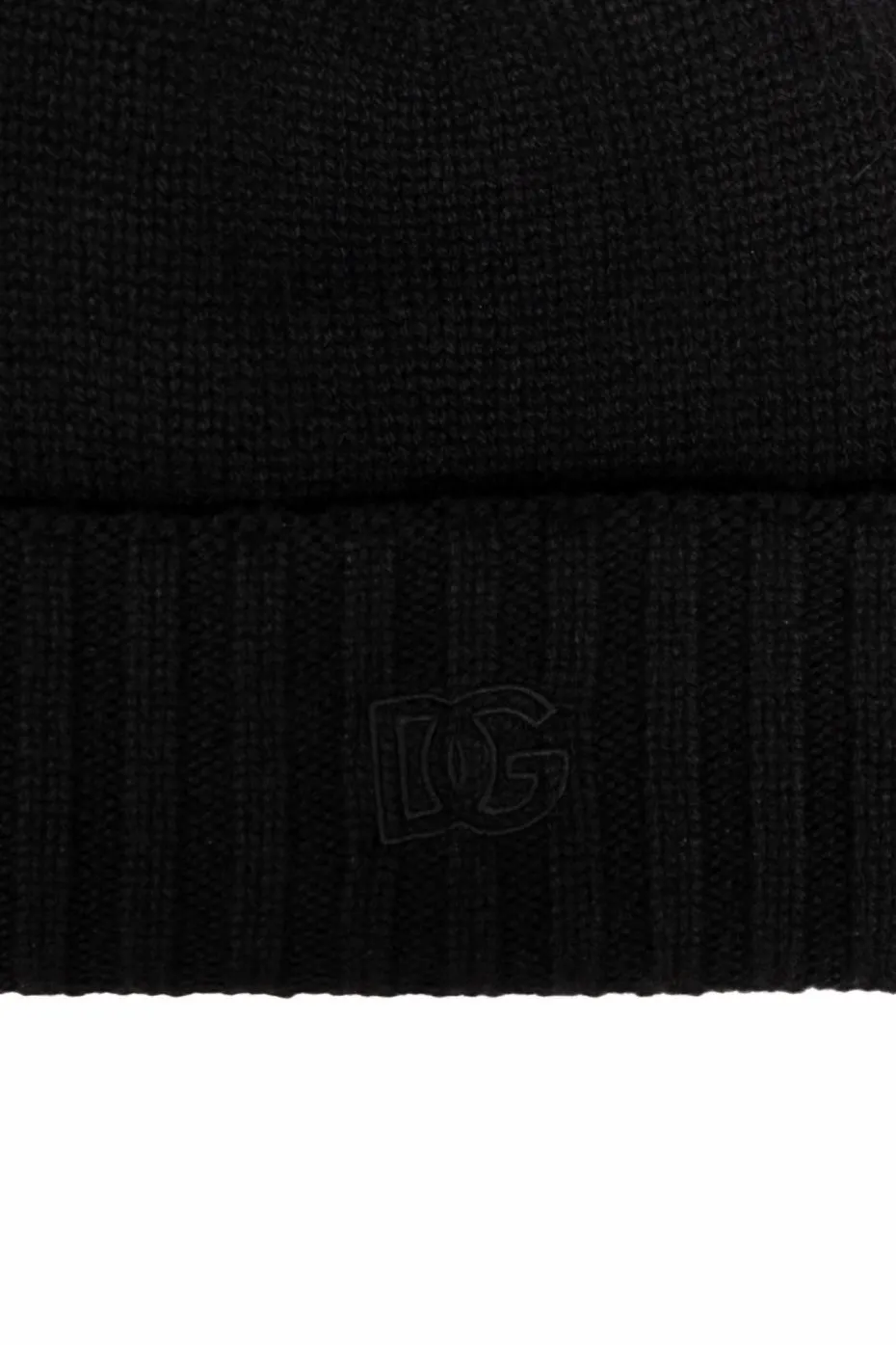 Dolce & Gabbana CZARNY Czapka z logo