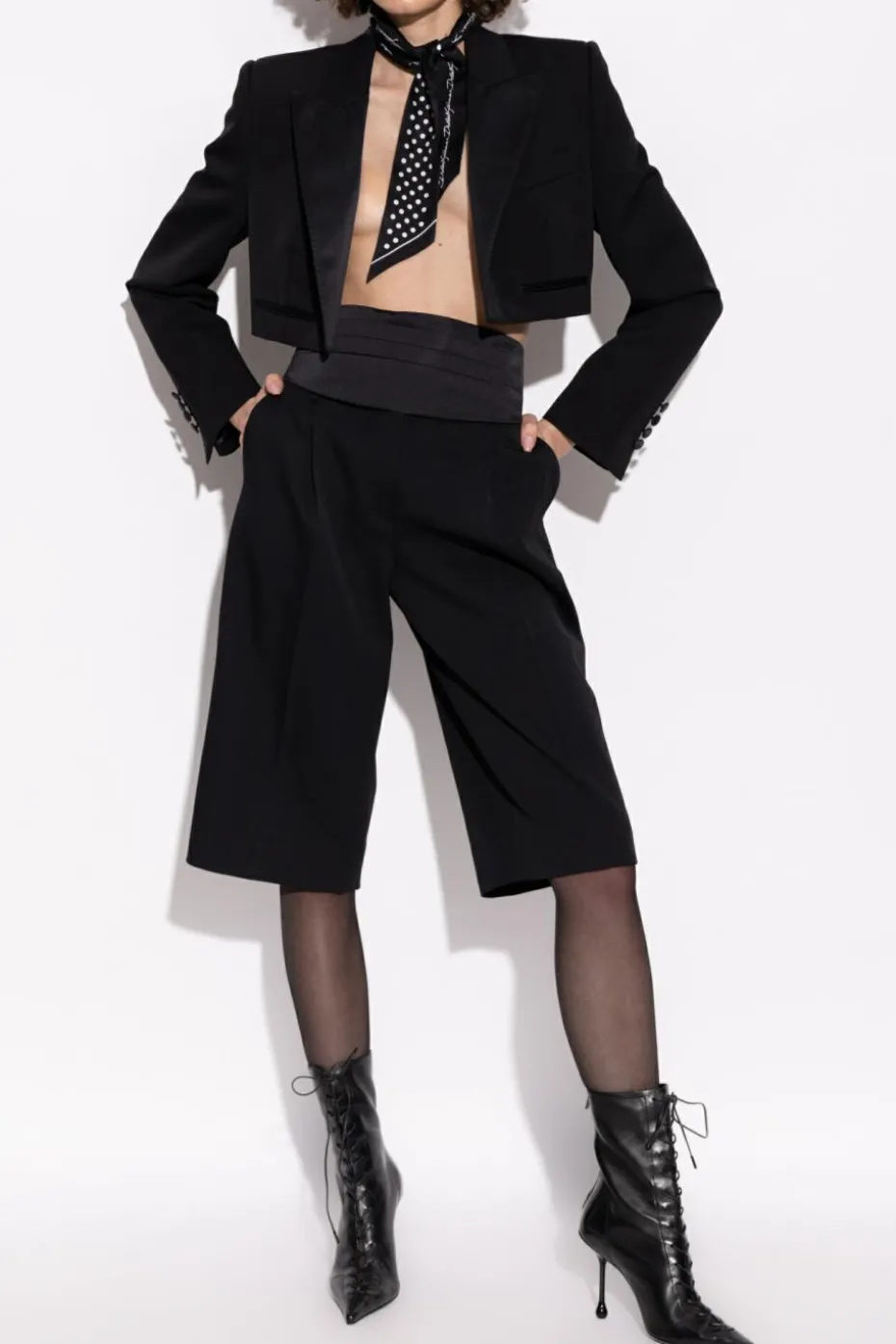 Dolce & Gabbana CZARNY Krótka marynarka