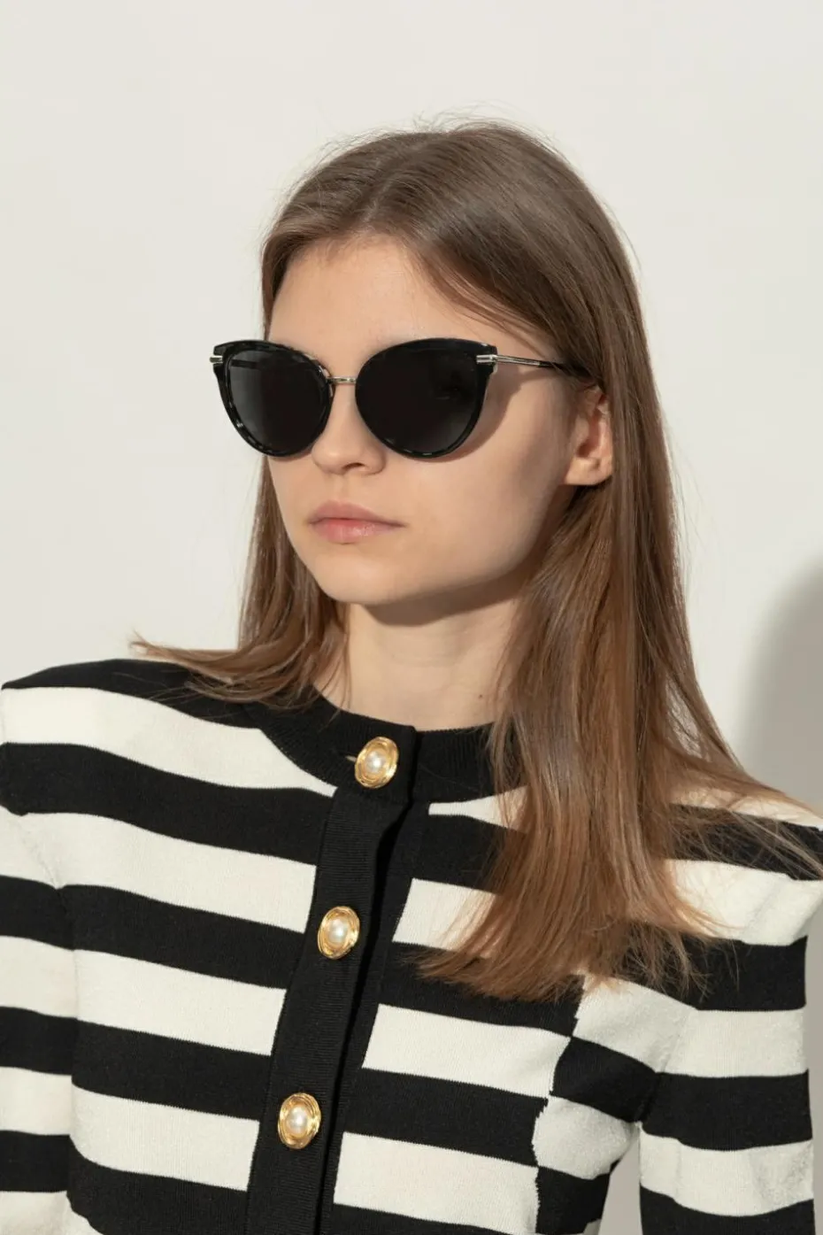 Dolce & Gabbana CZARNY Okulary przeciwsłoneczne