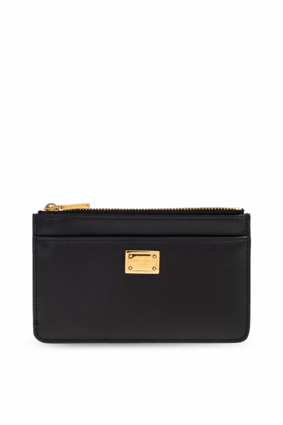 Dolce & Gabbana CZARNY Skórzany portfel