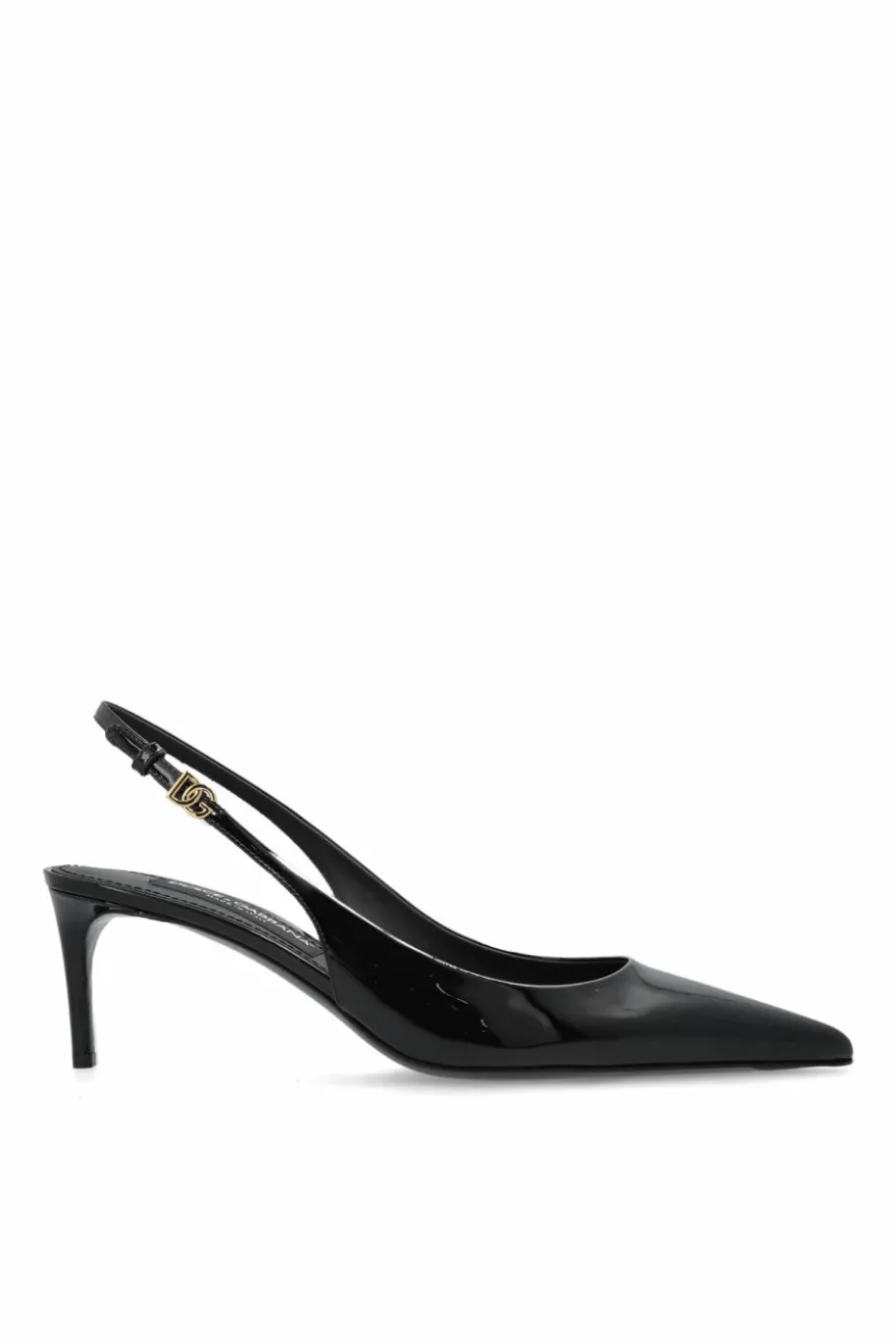 Dolce & Gabbana CZARNY Skórzane buty