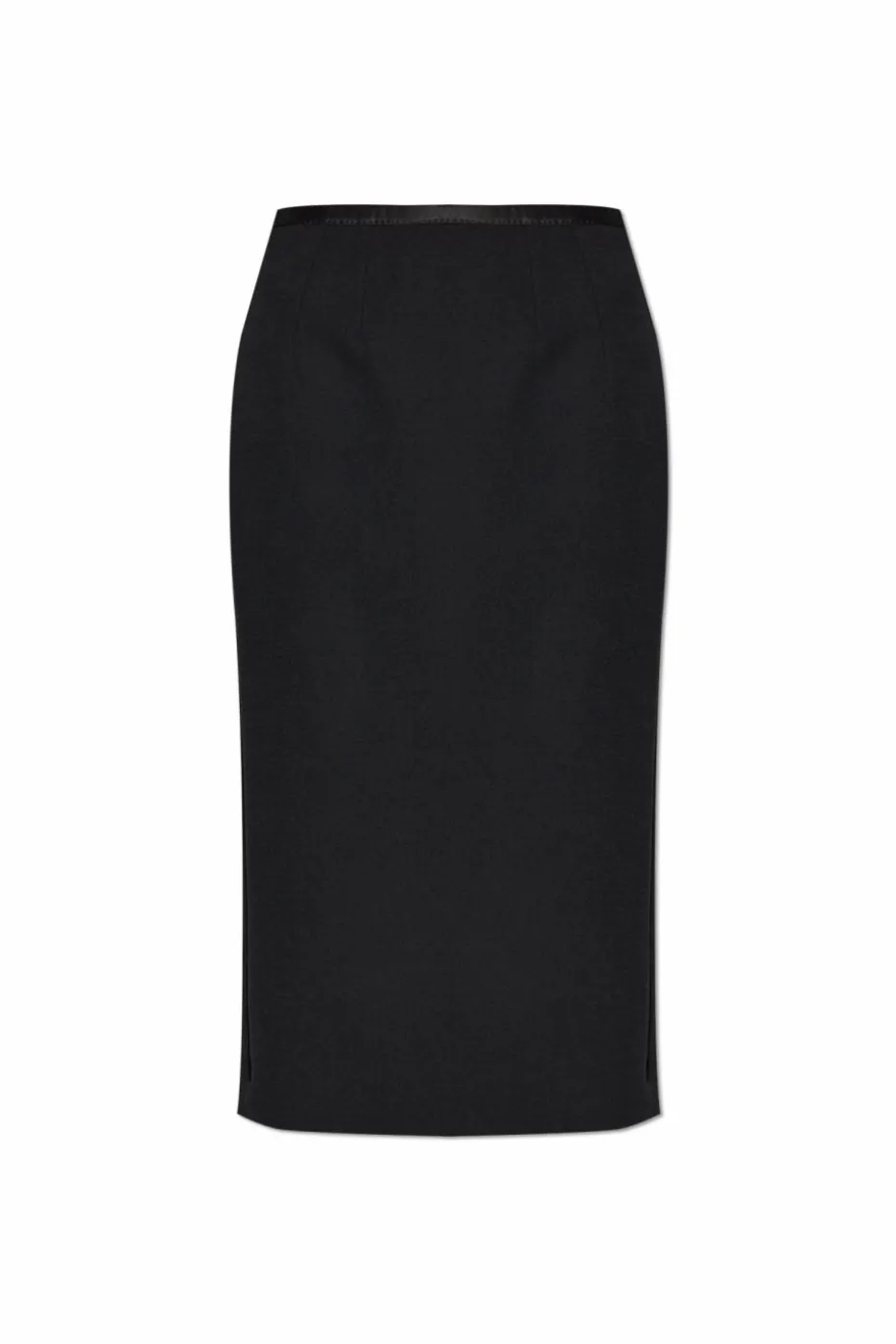Dolce & Gabbana CZARNY Spódnica z rozcięciem z tyłu