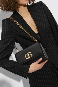 Dolce & Gabbana CZARNY Torba na ramię ‘3.5’