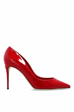 Dolce & Gabbana CZERWONY Buty na obcasie ‘Cardinale’