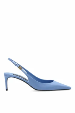 Dolce & Gabbana jasnoniebieski Buty na obcasie