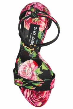 Dolce & Gabbana MULTIKOLOR Sandały na obcasie
