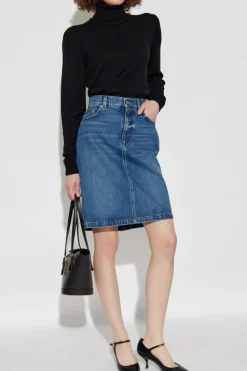 Dolce & Gabbana NIEBIESKI Jeansowa spódnica