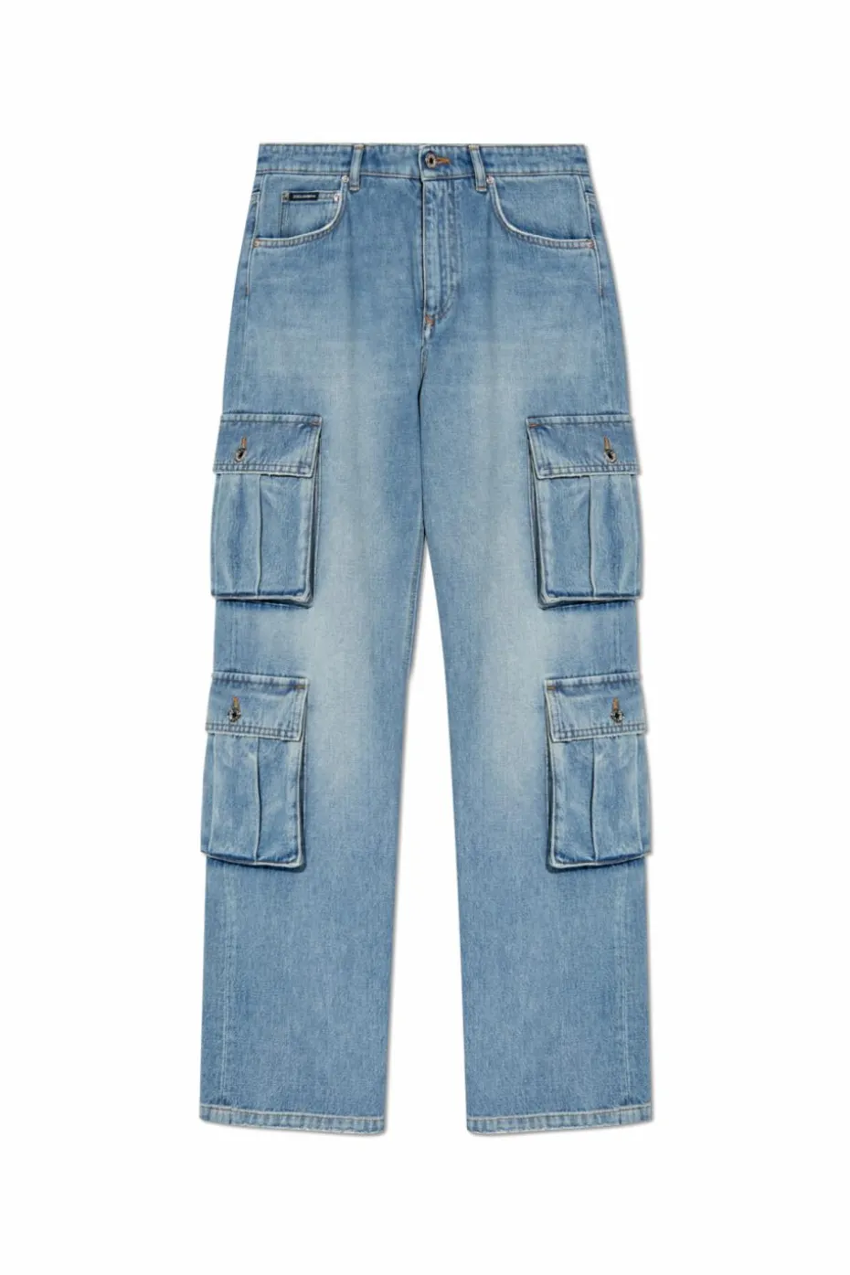 Dolce & Gabbana NIEBIESKI Jeansy z kieszeniami