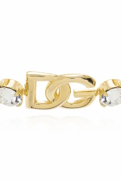 Dolce & Gabbana ZŁOTY Bransoleta z logo