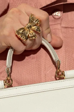 Dolce & Gabbana ZŁOTY Pierścień na dwa palce