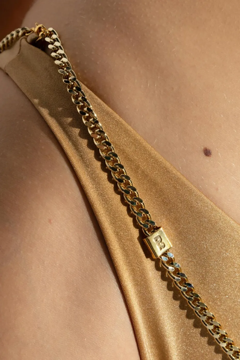 Dsquared2 beżowy Dół od kostiumu kąpielowego