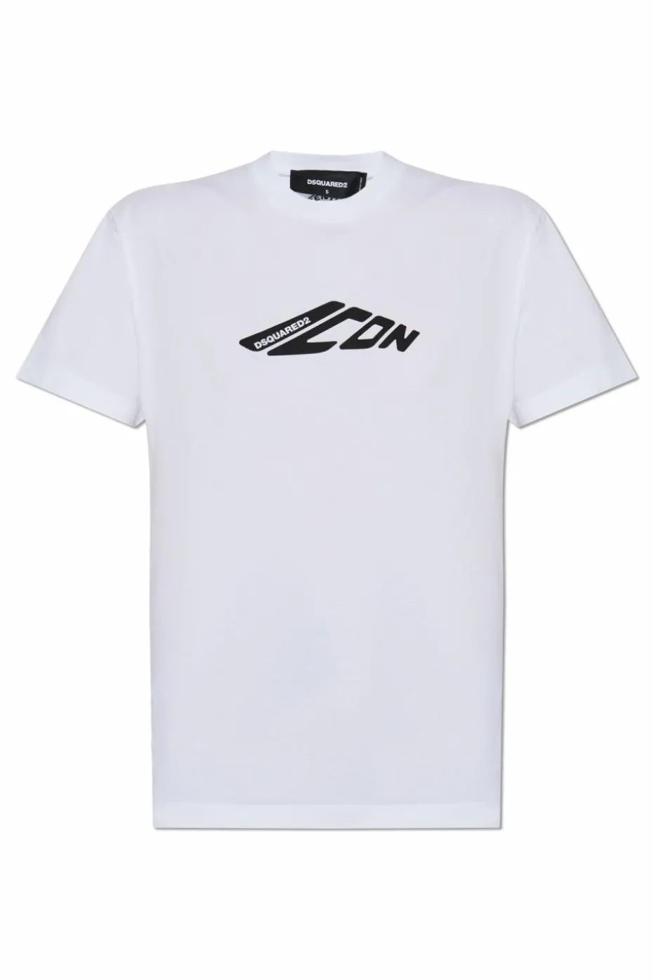 Dsquared2 BIAŁY T-shirt z logo