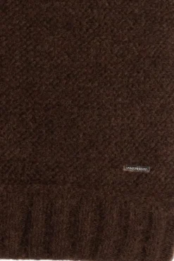 Dsquared2 BRĄZOWY Wełniany szal
