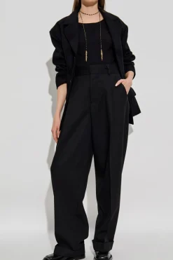 Dsquared2 CZARNY Bawełniany top