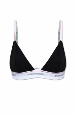 Dsquared2 CZARNY Biustonosz z logo
