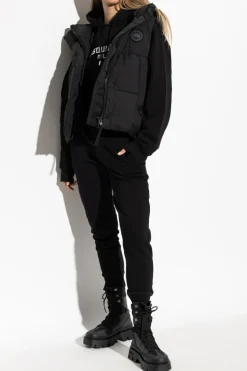 Dsquared2 CZARNY Bluza z logo