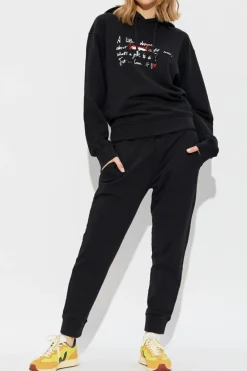 Dsquared2 CZARNY Bluza z nadrukiem
