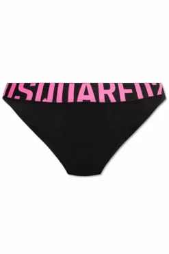 Dsquared2 CZARNY Figi z logo